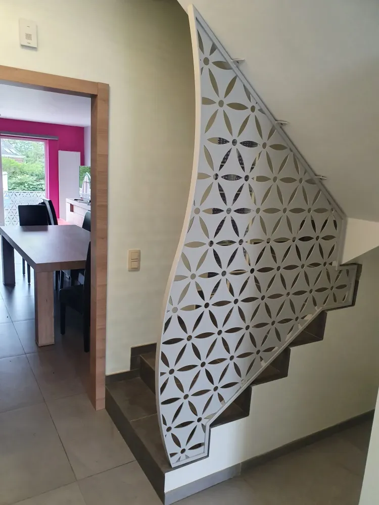 Garde-corps découpe laser