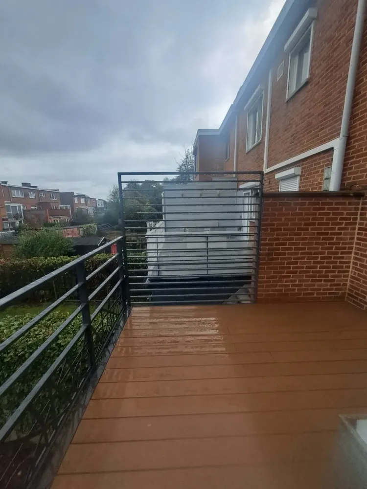 Terrasse sur pilotis